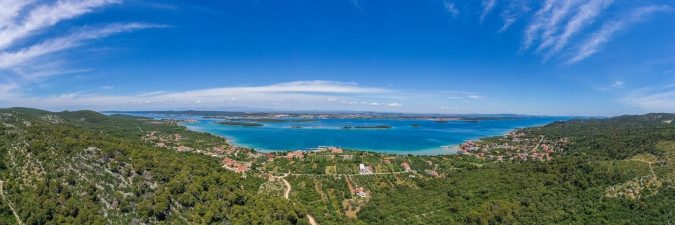 Mediterrane Umgebung, Villa Furešta auf der Insel Pašman, Kroatien Kraj