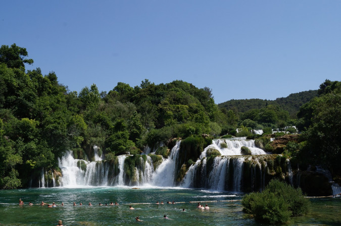 Nationalpark Krka, Villa Furešta auf der Insel Pašman, Kroatien Kraj